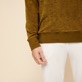 男款 Others 纯色 - 中性纯色毛圈布运动衫, Bark 细节视图3