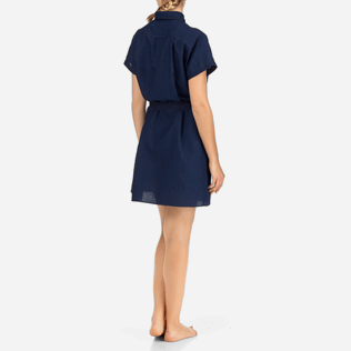 Women Dresses Solid - Indigo Dress, Indigo supp2 Women Dresses Solid - Indigo Dress, Indigo supp2