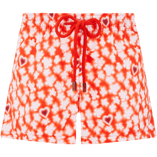 Women Others Printed - Women Swim short Attrape Coeur, Poppy red front view
