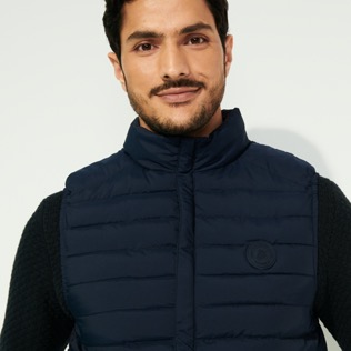 Imagen de Autros Estampado - Chaleco con estampado Micro Ronde Des Tortues unisex, Azul marino detalles vista 6 Imagen de Autros Estampado - Chaleco con estampado Micro Ronde Des Tortues unisex, Azul marino detalles vista 6