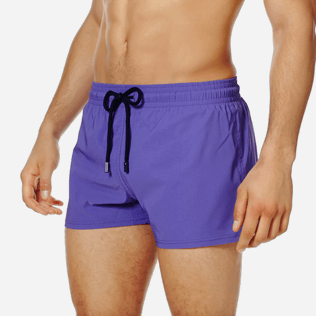Uomo Classico corto Unita - Costume da bagno corto uomo stretch e aderente a tinta unita, Hyacinth supp1 Uomo Classico corto Unita - Costume da bagno corto uomo stretch e aderente a tinta unita, Hyacinth supp1