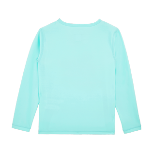 Others Printed - Kids Long Sleeves Rashguards Solid, Lagoon back Others Printed - Kids Long Sleeves Rashguards Solid, Lagoon back