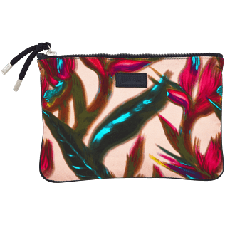 Bags Estampado - Bolsa de playa con cremallera y estampado Paradise 3D, Nude front Bags Estampado - Bolsa de playa con cremallera y estampado Paradise 3D, Nude front