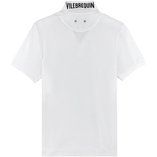 Men Others Solid - Men Cotton Pique Polo Shirt Solid, White back Men Others Solid - Men Cotton Pique Polo Shirt Solid, White back