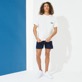 Men Others Printed - Men T-Shirt - Vilebrequin x Highsnobiety, White frontworn Men Others Printed - Men T-Shirt - Vilebrequin x Highsnobiety, White frontworn