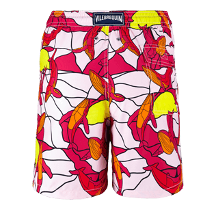 Hombre Clásico Estampado - Bañador con estampado Magic Whales para hombre, Shocking pink back Hombre Clásico Estampado - Bañador con estampado Magic Whales para hombre, Shocking pink back