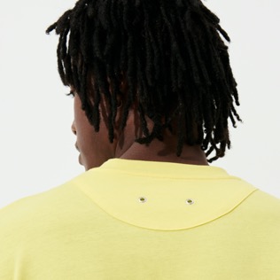 Photo de Homme AUTRES Uni - T-shirt manches longues en coton, Citron vue de détail 1 Photo de Homme AUTRES Uni - T-shirt manches longues en coton, Citron vue de détail 1