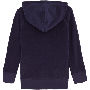 Boys Others Solid - Solid Terry Zipped terry jacket, Navy back Boys Others Solid - Solid Terry Zipped terry jacket, Navy back