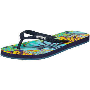 Women Others Printed - Women Flip Flops Jungle, Midnight blue back Women Others Printed - Women Flip Flops Jungle, Midnight blue back