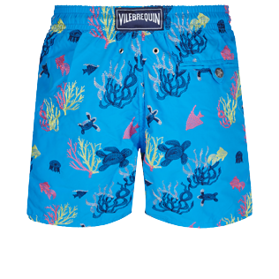 Uomo 017 Ricamato - Costume da bagno uomo ricamato - Edizione limitata, Atoll back Uomo 017 Ricamato - Costume da bagno uomo ricamato - Edizione limitata, Atoll back