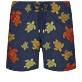 Men Others Embroidered - Men Embroidered Swimwear Ronde Des Tortues - Limited Edition, Navy front view