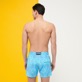Men Stretch classic Printed - Men Stretch Swimwear Urchins, Horizon back worn view