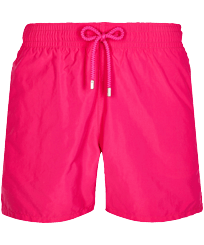 Men Others Solid - Men Swim Trunks Solid, Shocking pink front view