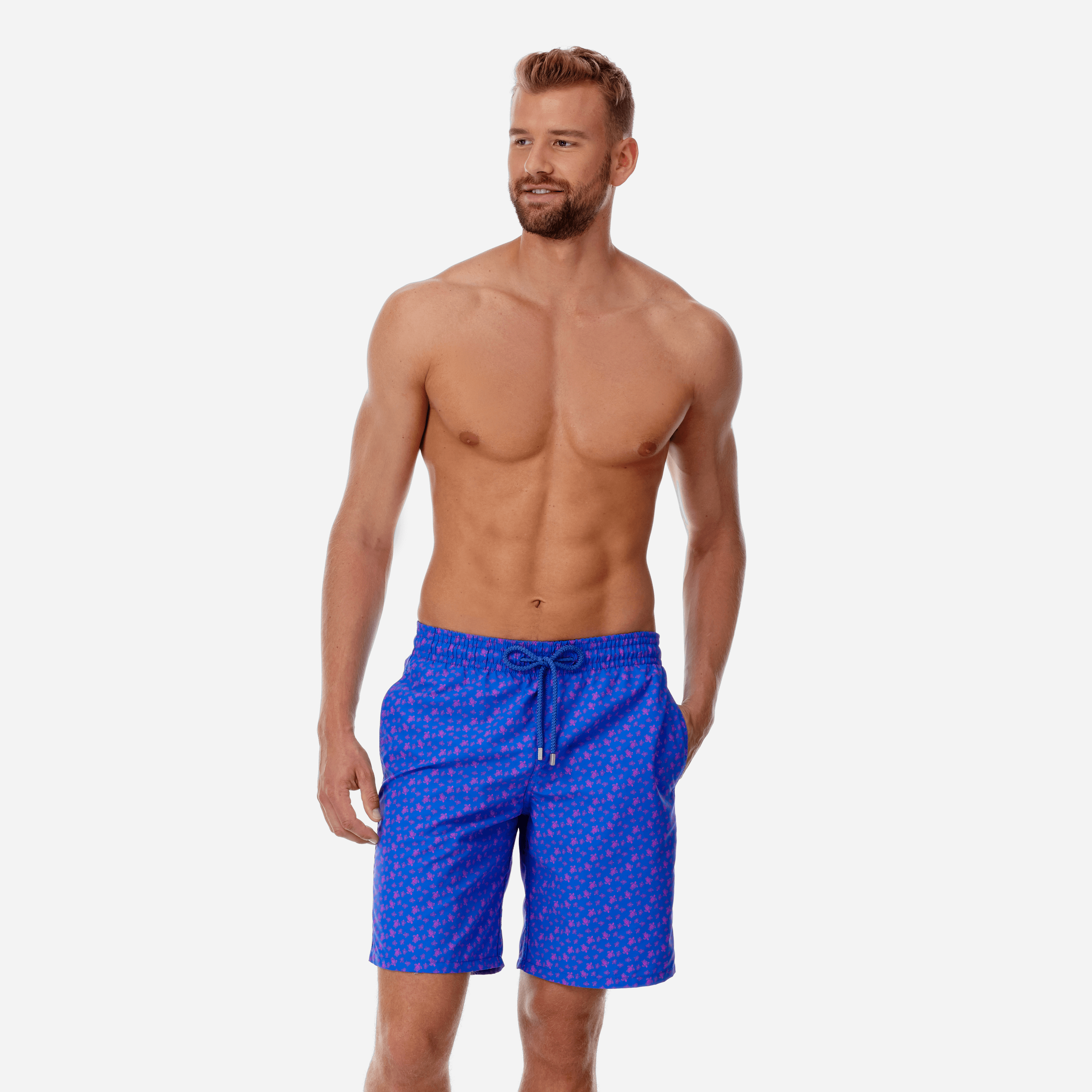 Maillots de bain Homme - Maillot de bain Homme Long Micro Ronde Des Tortues - MAILLOT DE BAIN - OKOA