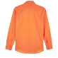 男款 Others 纯色 - 纯色中性纯棉巴厘纱衬衫, Apricot 后视图