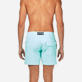 男款 Flat belts 纯色 - 男士纯色平带弹力泳裤, Lagoon 细节视图2