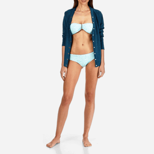 Donne Tops Stampato - Top bikini donna a fascia Hypnotic Turtles, Laguna supp3 Donne Tops Stampato - Top bikini donna a fascia Hypnotic Turtles, Laguna supp3
