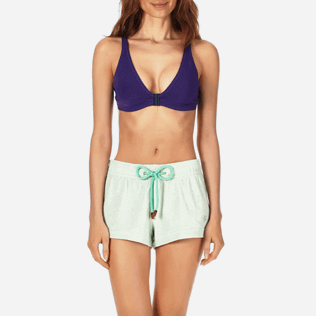 Women Others Solid - Women Terry Cloth Shortie Solid, Opaline supp1 Women Others Solid - Women Terry Cloth Shortie Solid, Opaline supp1