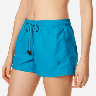 Mujer Autros Liso - Pantalón corto de color liso para mujer, Seychelles supp1 Mujer Autros Liso - Pantalón corto de color liso para mujer, Seychelles supp1