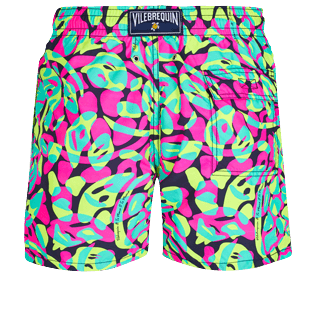 Men Classic Printed - Men Swimwear 2021 Neo Turtles, Navy back view