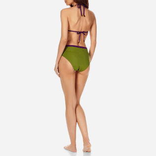 Femme TRIANGLE Imprimé - Haut de Maillot de bain Triangle Femme Réversible, Nude backworn Femme TRIANGLE Imprimé - Haut de Maillot de bain Triangle Femme Réversible, Nude backworn