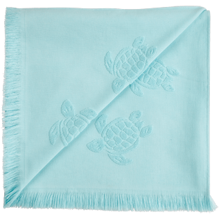 Autros Liso - Futa de tejido terry con estampado Turtles Jacquard, Acqua back Autros Liso - Futa de tejido terry con estampado Turtles Jacquard, Acqua back