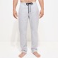 Men Others Solid - Men Cotton and Linen Stretch Comfort Pants Solid, Cement details view 1
