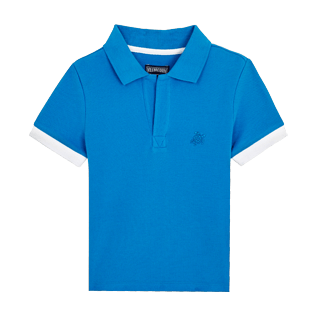 Boys Others Solid - Cotton Boys Polo Shirt Solid, Atoll front Boys Others Solid - Cotton Boys Polo Shirt Solid, Atoll front