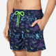 Men Classic Printed - Men Swimwear Rabbits and Poodles - Vilebrequin x Florence Broadhurst, Navy details view 1