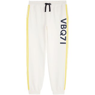 Bild von Herren Andere Bedruckt - Solid Jogginghose aus Baumwolle für Herren, Off white Vorderansicht Bild von Herren Andere Bedruckt - Solid Jogginghose aus Baumwolle für Herren, Off white Vorderansicht