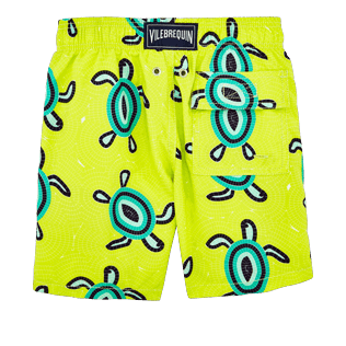 Niños Autros Estampado - Bañador con estampado Mosaic Turtles para niño, Chartreuse back Niños Autros Estampado - Bañador con estampado Mosaic Turtles para niño, Chartreuse back