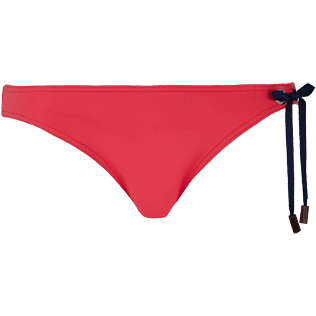 Donna Slip classico Unita - Slip bikini donna asimmetrico in neoprene, Ibisco front Donna Slip classico Unita - Slip bikini donna asimmetrico in neoprene, Ibisco front