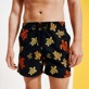 Men Embroidered Swim Shorts Ronde Des Tortues - Limited Edition Navy details view 3