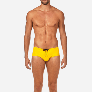 Men Short, Fitted Solid - Solid Jersey Solid swim briefs, Turmeric supp1 Men Short, Fitted Solid - Solid Jersey Solid swim briefs, Turmeric supp1
