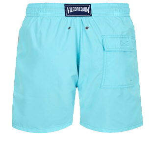 Uomo Classico Unita - Costume da bagno uomo tinta unita, Lazulii blue back Uomo Classico Unita - Costume da bagno uomo tinta unita, Lazulii blue back