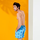Men Classic Embroidered - Men Swim Trunks Embroidered Pranayama - Limited Edition, Jaipuy details view 4