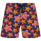 Boys Others Printed - Boys Stretch Swim Trunks Stars Gift, Navy front view