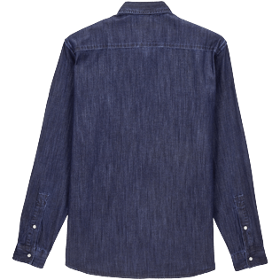 camisa vaquera gris hombre