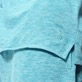 Unisex Linen Jersey Bowling Shirt Solid Heather azure detalles vista 1