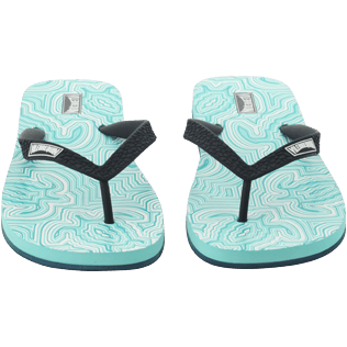 Hombre Autros Estampado - Chanclas con estampado Hypnotic Turtles para hombre, Laguna supp1 Hombre Autros Estampado - Chanclas con estampado Hypnotic Turtles para hombre, Laguna supp1