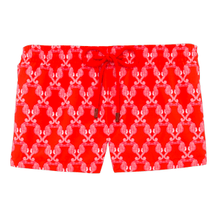 Donna Short Stampato - Shorts taglio dritto Valentine Day Hippocampes, Papavero front Donna Short Stampato - Shorts taglio dritto Valentine Day Hippocampes, Papavero front