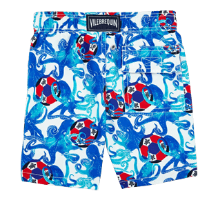 Niños Autros Estampado - Bañador con estampado Soccer Turtles para niño, Blanco back Niños Autros Estampado - Bañador con estampado Soccer Turtles para niño, Blanco back