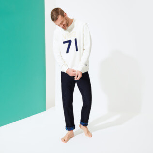 Men Others Solid - Men Crew Neck Sweater VBQ71, Off white supp1 Men Others Solid - Men Crew Neck Sweater VBQ71, Off white supp1