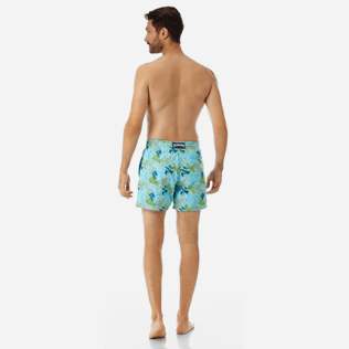 Men Embroidered Embroidered - Men Embroidered Swimwear Hawaii - Limited Edition, Tropezian blue backworn Men Embroidered Embroidered - Men Embroidered Swimwear Hawaii - Limited Edition, Tropezian blue backworn