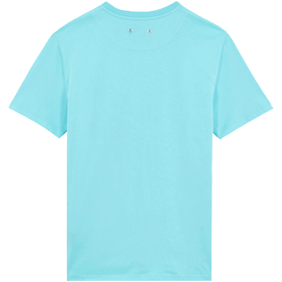 Men Others Solid - Men Organic Cotton T-Shirt Solid, Lazulii blue back Men Others Solid - Men Organic Cotton T-Shirt Solid, Lazulii blue back