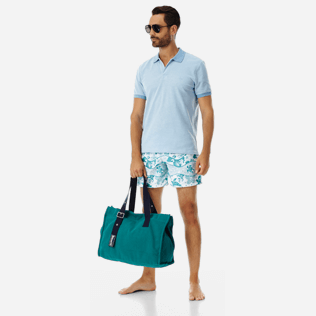 Hombre Bordados Bordado - Bañador con bordado Vague Heritage para hombre - Edición Limitada, Blanco supp2 Hombre Bordados Bordado - Bañador con bordado Vague Heritage para hombre - Edición Limitada, Blanco supp2