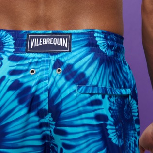 Uomo Altri Stampato - Men Swimwear Ultra-light and packable Nautilius Tie & Dye, Azzurro dettagli vista 2