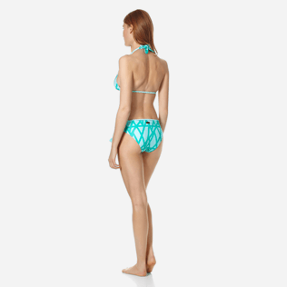 Donna Slip classico Grafico - Slip bikini donna coprenti Ribbon Bicolor, Veronese green backworn Donna Slip classico Grafico - Slip bikini donna coprenti Ribbon Bicolor, Veronese green backworn