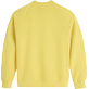Herren Andere Bedruckt - Turtle Skier Snow and Sun Sweatshirt aus Baumwolle für Herren, Buttercup yellow Rückansicht