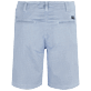 Hombre Autros Gráfico - Bermudas tipo pantalones chinos para hombre con el estampado Micro Flowers, Blanco vista trasera